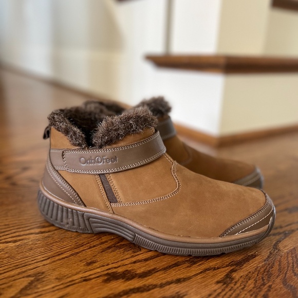 Orthofeet Siena Suede Leather Ankle Boots Brown Size 9.5 B Medium NEW - Picture 15 of 15